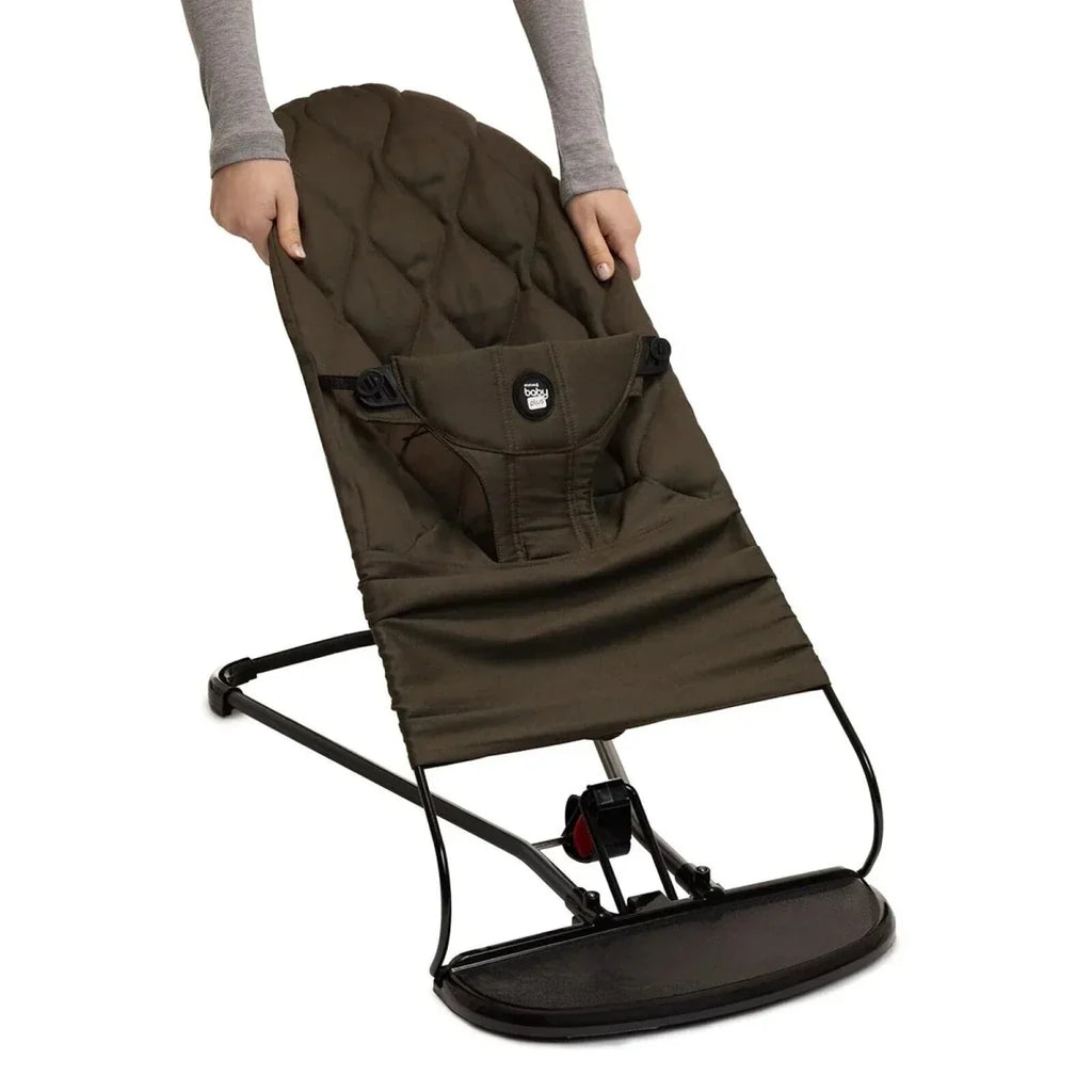 baby plus Cool Baby Bouncer - Khaki - Khaki - Swings & Accessories