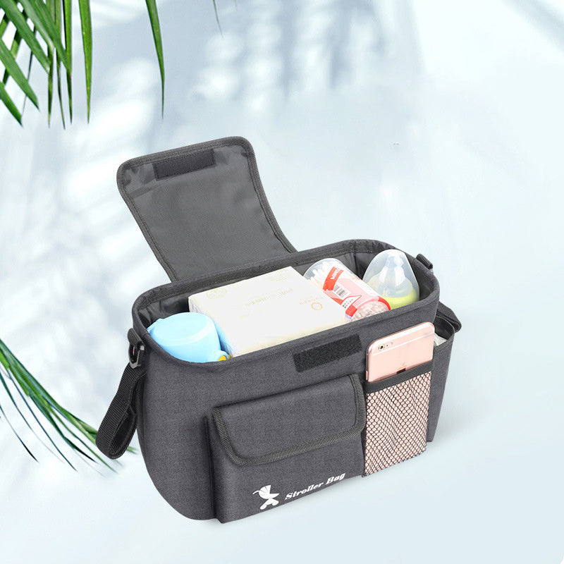 Baby carriage bag - Black