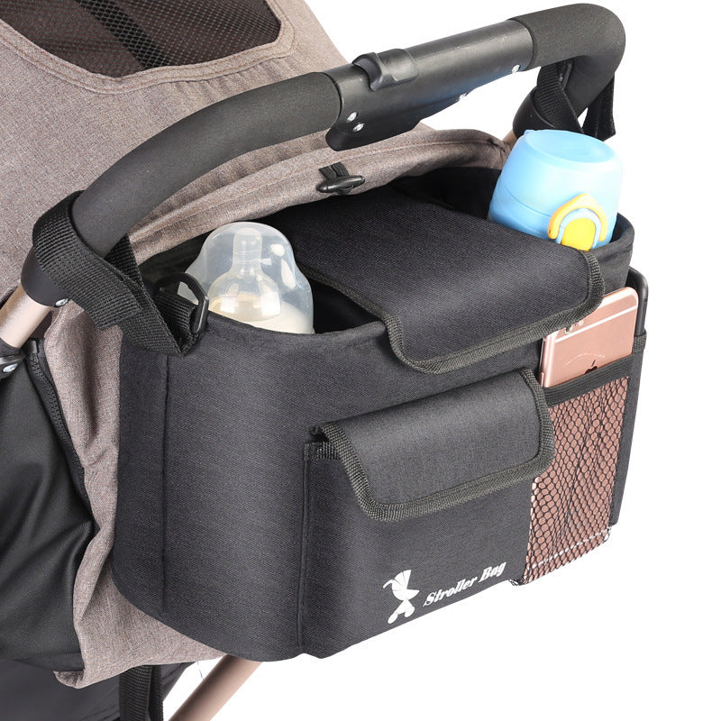 Baby carriage bag - Black