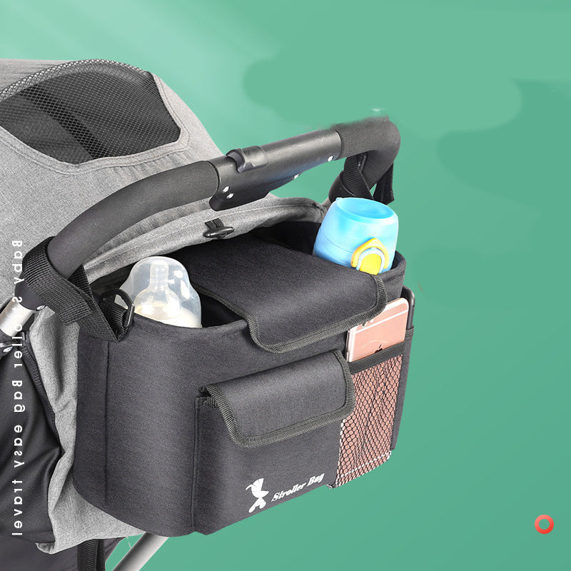 Baby carriage bag - Black