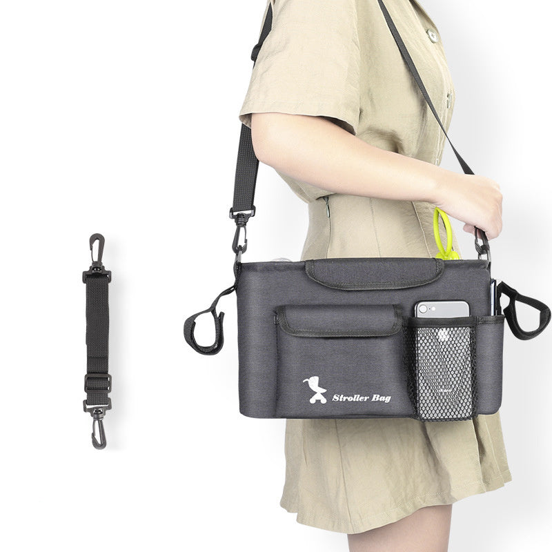 Baby carriage bag - Black