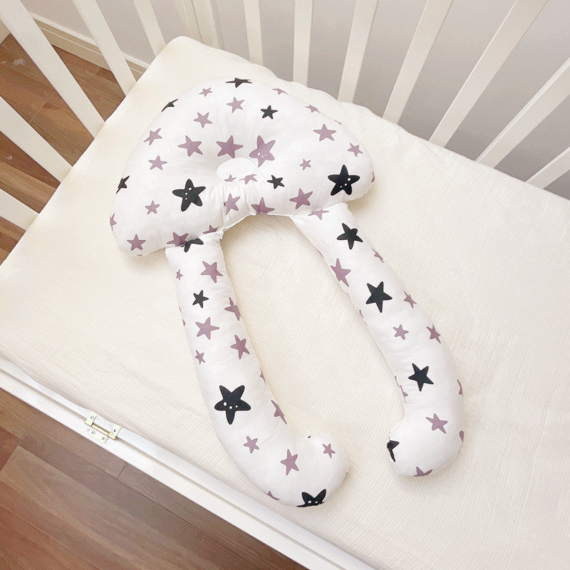 Baby Soothing Pillow Set Pillow Soothing Sleep - Purple stars / 60X40CM