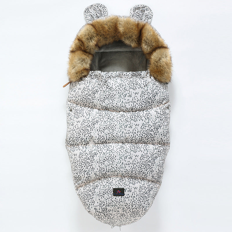 Baby Stroller Sleeping Bag & Footmuff - Dark grayA / 100cm - Baby Sleeping Bags