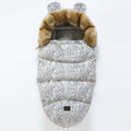 Baby Stroller Sleeping Bag & Footmuff - Dark grayA / 100cm - Baby Sleeping Bags
