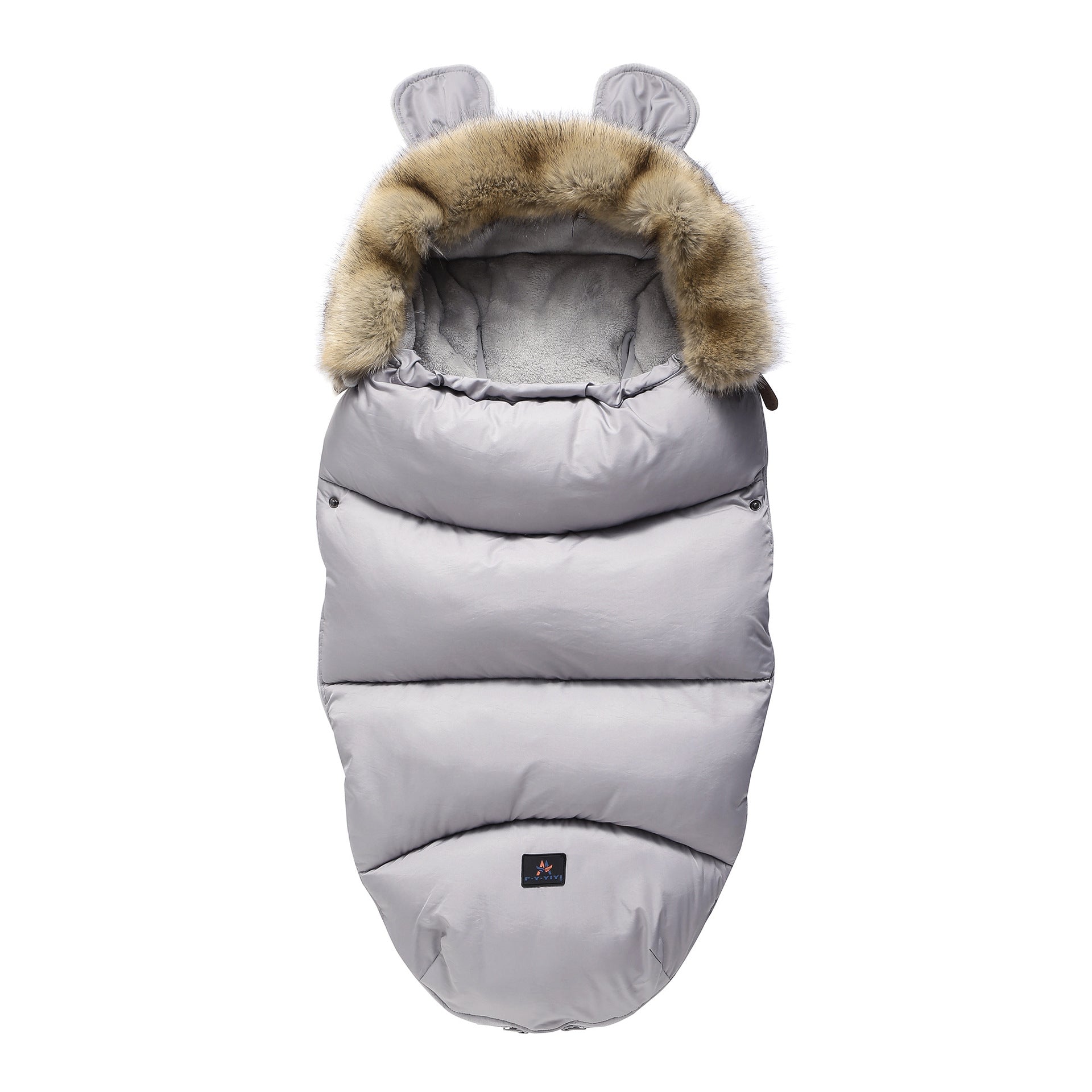 Baby Stroller Sleeping Bag & Footmuff - Grey / 100cm - Baby Sleeping Bags