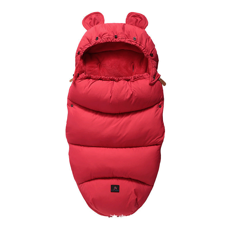 Baby Stroller Sleeping Bag & Footmuff - Red A / 100cm - Baby Sleeping Bags