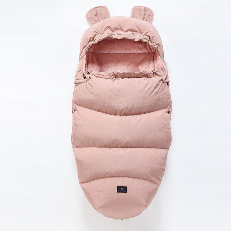 Baby Stroller Sleeping Bag & Footmuff - Skin Pink A / 100cm - Baby Sleeping Bags