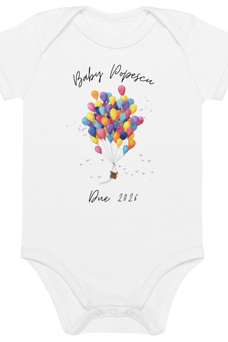 Baby Surname Due (Personalised Name Bodysuit) - Bodysuits