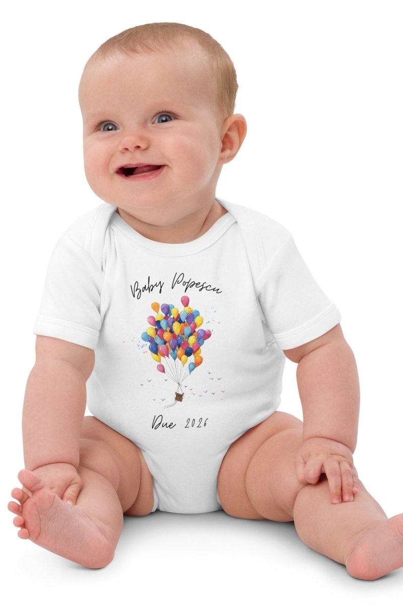Baby Surname Due (Personalised Name Bodysuit) - Bodysuits