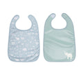 Baby to Love Cotton Jersey Bibs 2 Pack - Green Tropic - Bib / Placemat