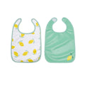 Baby to Love Cotton Jersey Bibs 2 Pack - Happy Lemon - Bib / Placemat