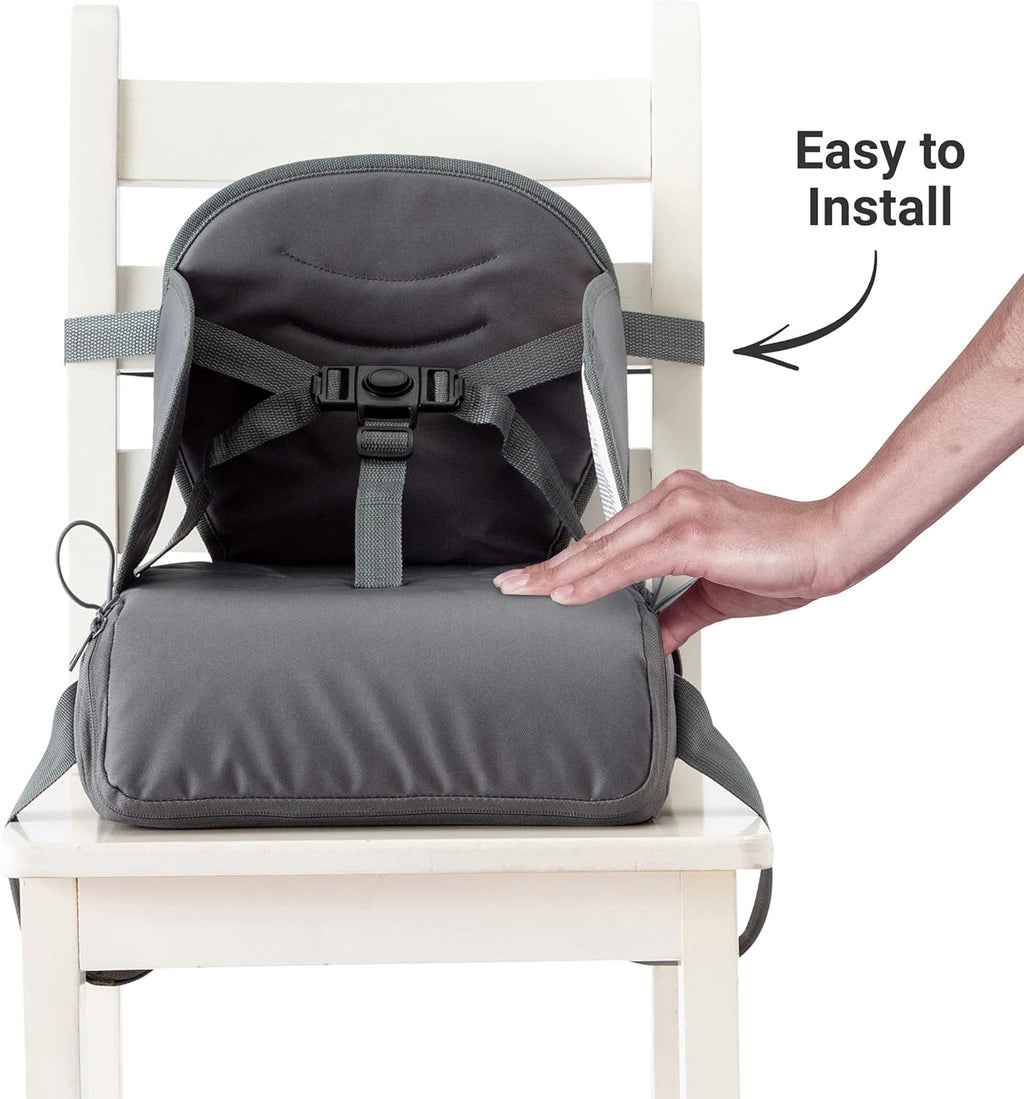 Baby to Love Travel Up Backpack Chair & Booster Seat - Anthracite - Booster Seat