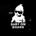 Baby Warning Stickers Baby Stickers On The Car - White