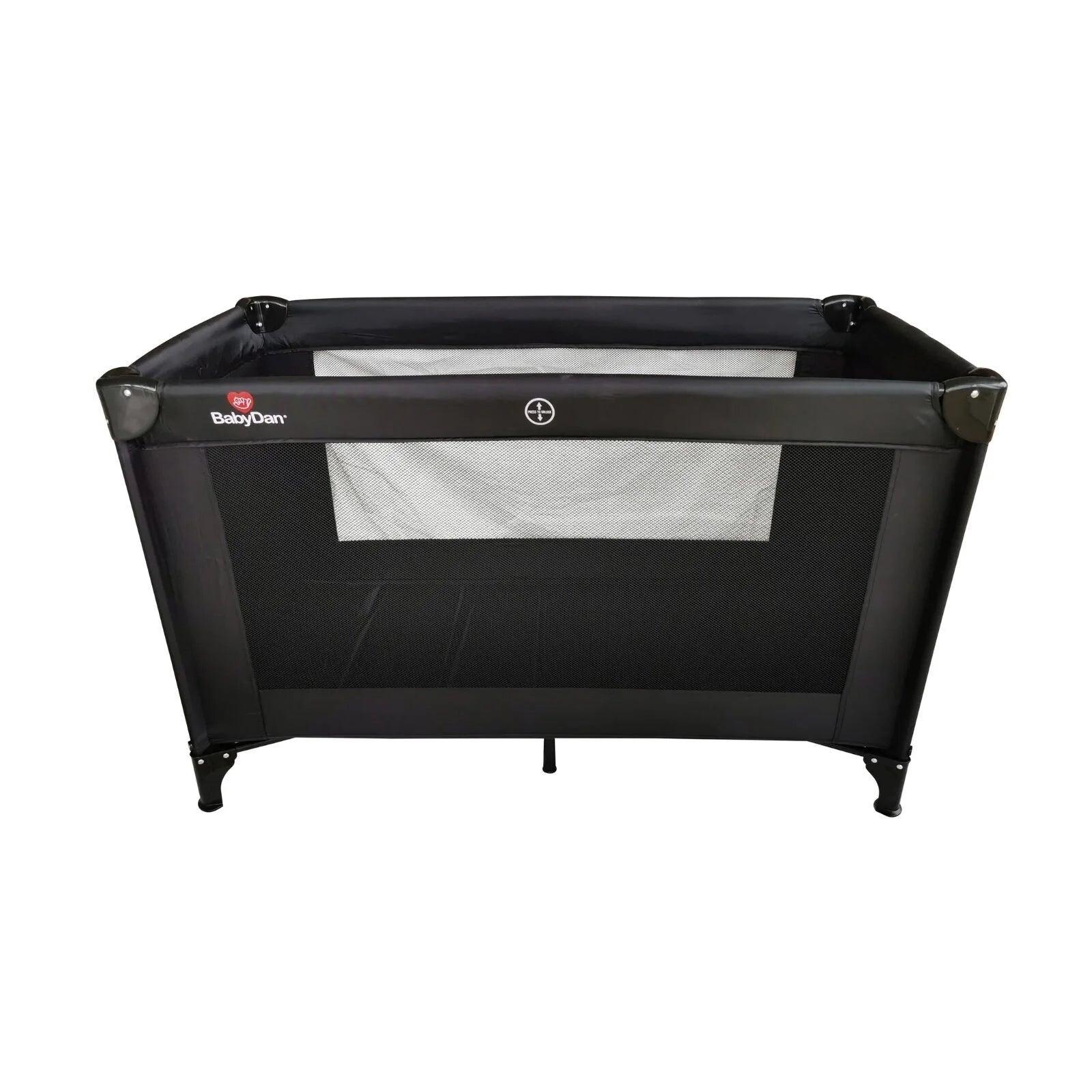 BabyDan Travel Cot Black - Travel Cots