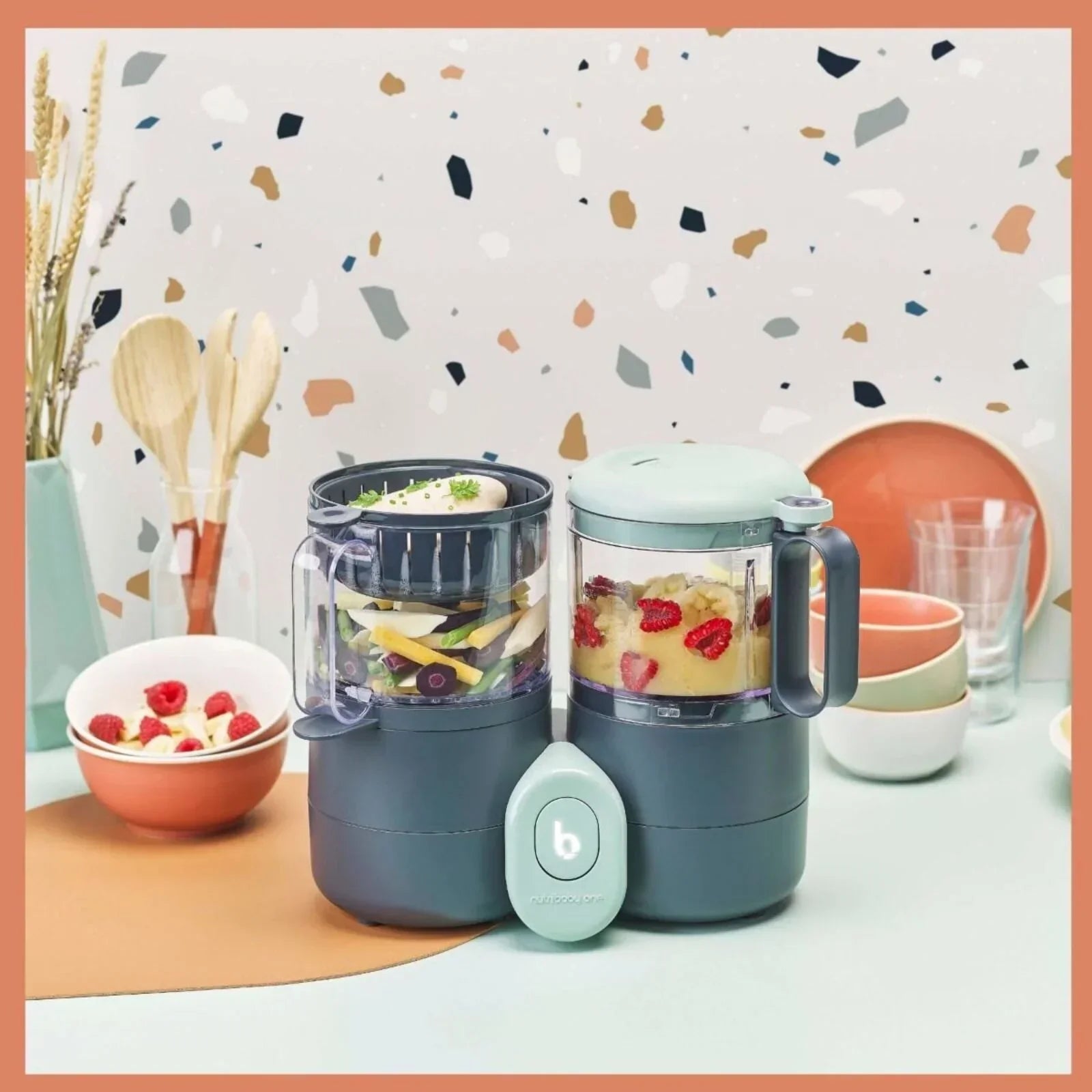 Babymoov Nutribaby One 4-in-1 Food Prep Machine - Steamers & Blenders & Warmers