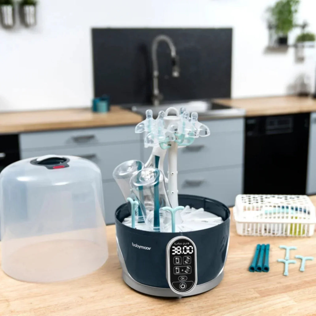 Babymoov Turbo Pure 3-in-1 Steriliser & Dryer & Purified Bottle Storage - Steriliser Units