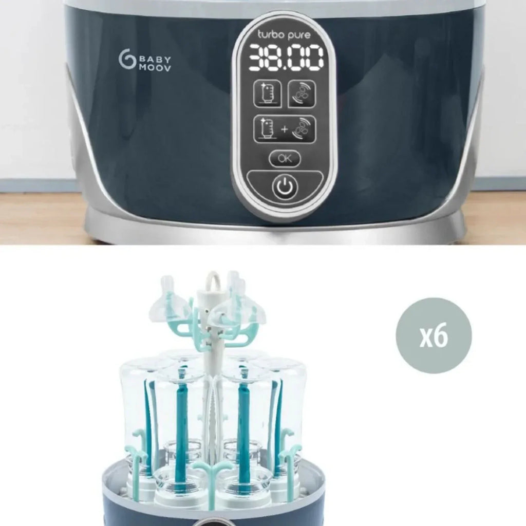 Babymoov Turbo Pure 3-in-1 Steriliser & Dryer & Purified Bottle Storage - Steriliser Units
