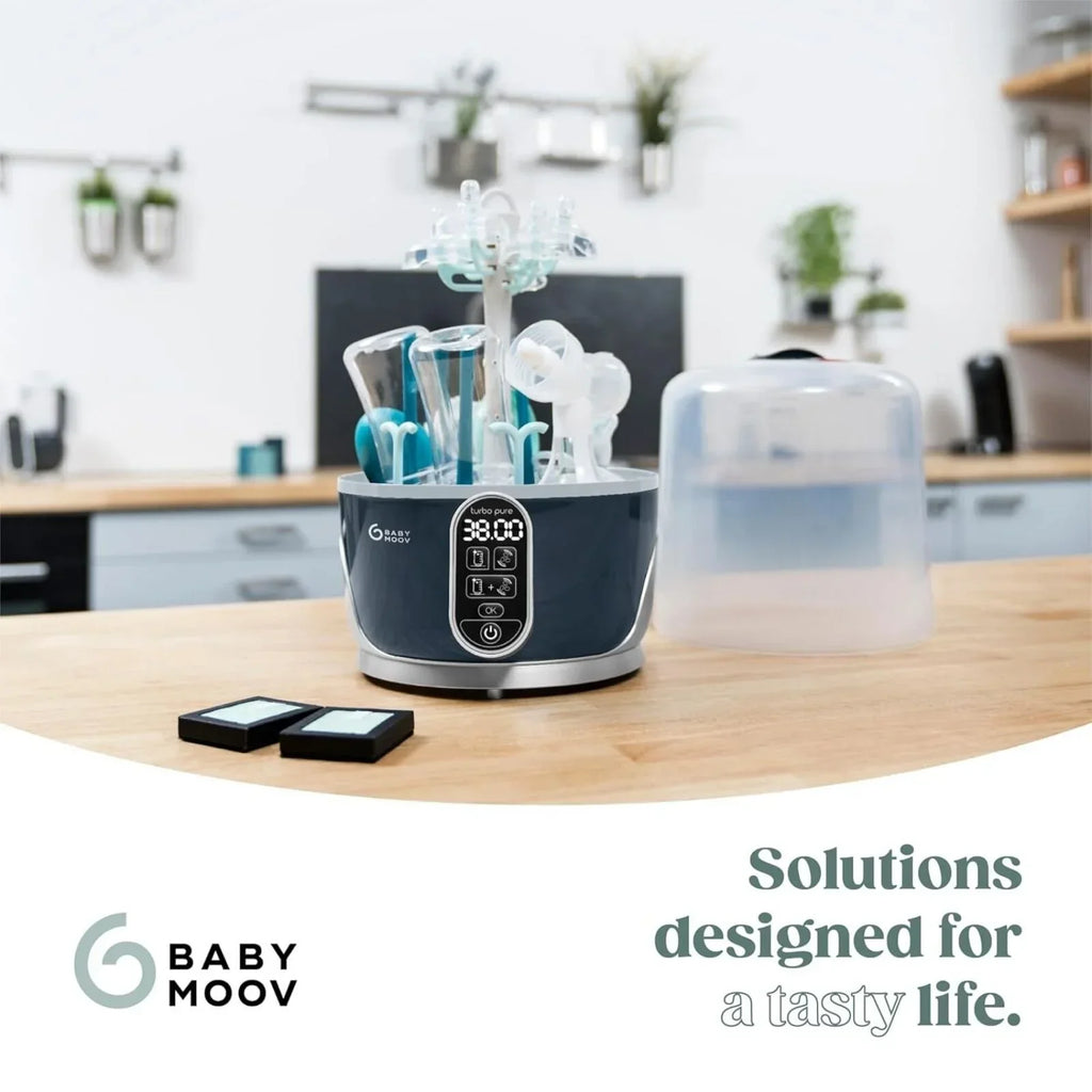 Babymoov Turbo Pure 3-in-1 Steriliser & Dryer & Purified Bottle Storage - Steriliser Units