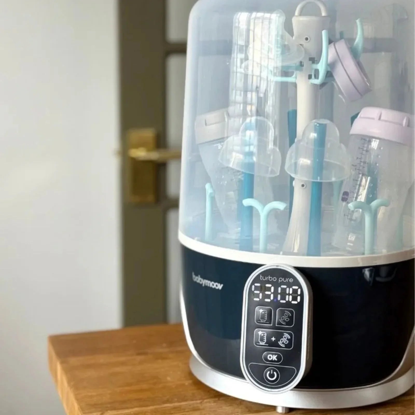 Babymoov Turbo Pure 3-in-1 Steriliser & Dryer & Purified Bottle Storage - Steriliser Units