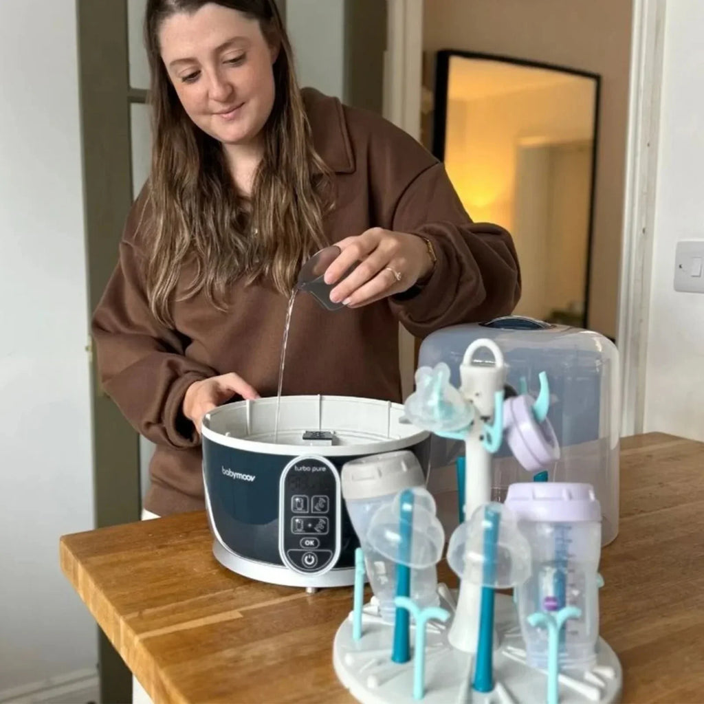 Babymoov Turbo Pure 3-in-1 Steriliser & Dryer & Purified Bottle Storage - Steriliser Units