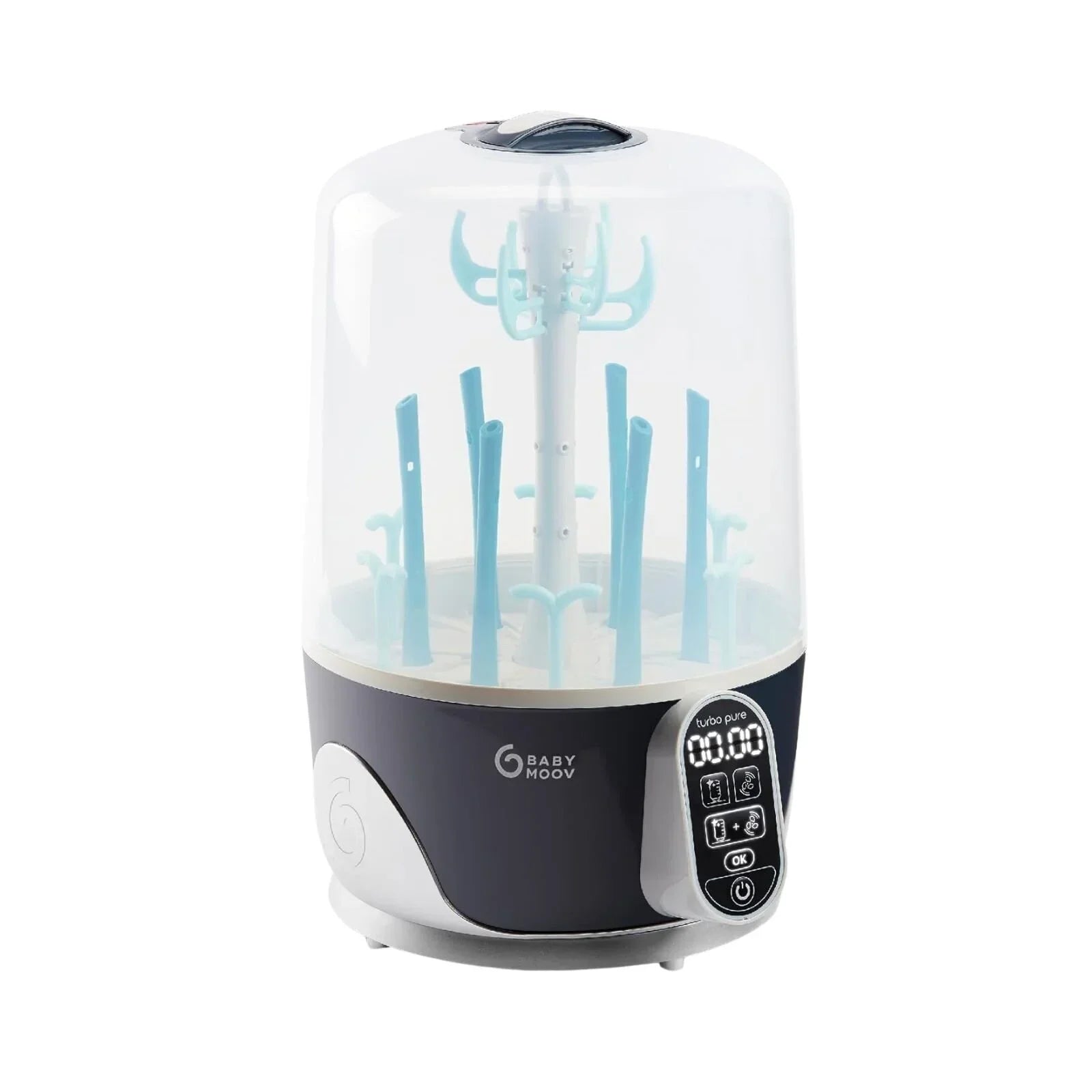 Babymoov Turbo Pure 3-in-1 Steriliser & Dryer & Purified Bottle Storage - Steriliser Units