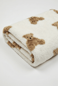 Bear Fleece Minky Blanket Super Soft - Blankets