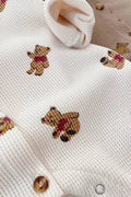 Bear Romper As Seen With Molly-Mae - 0-6 M / Cream - Rompers