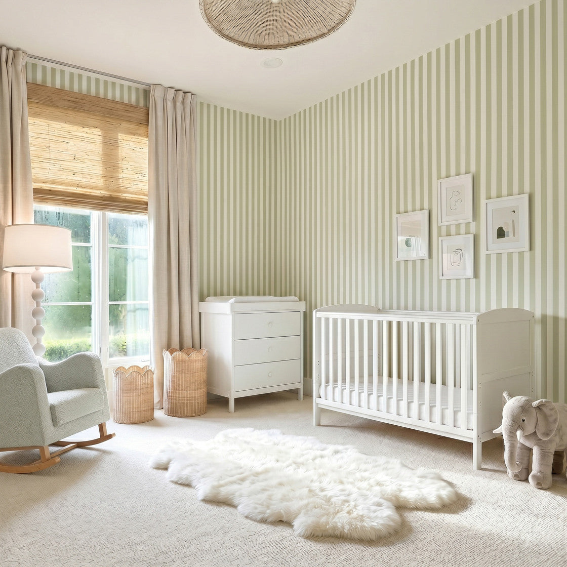 Bebe & Beyond Dreamer Cot Bed & Changer Two Piece Nursery Furniture Set - White