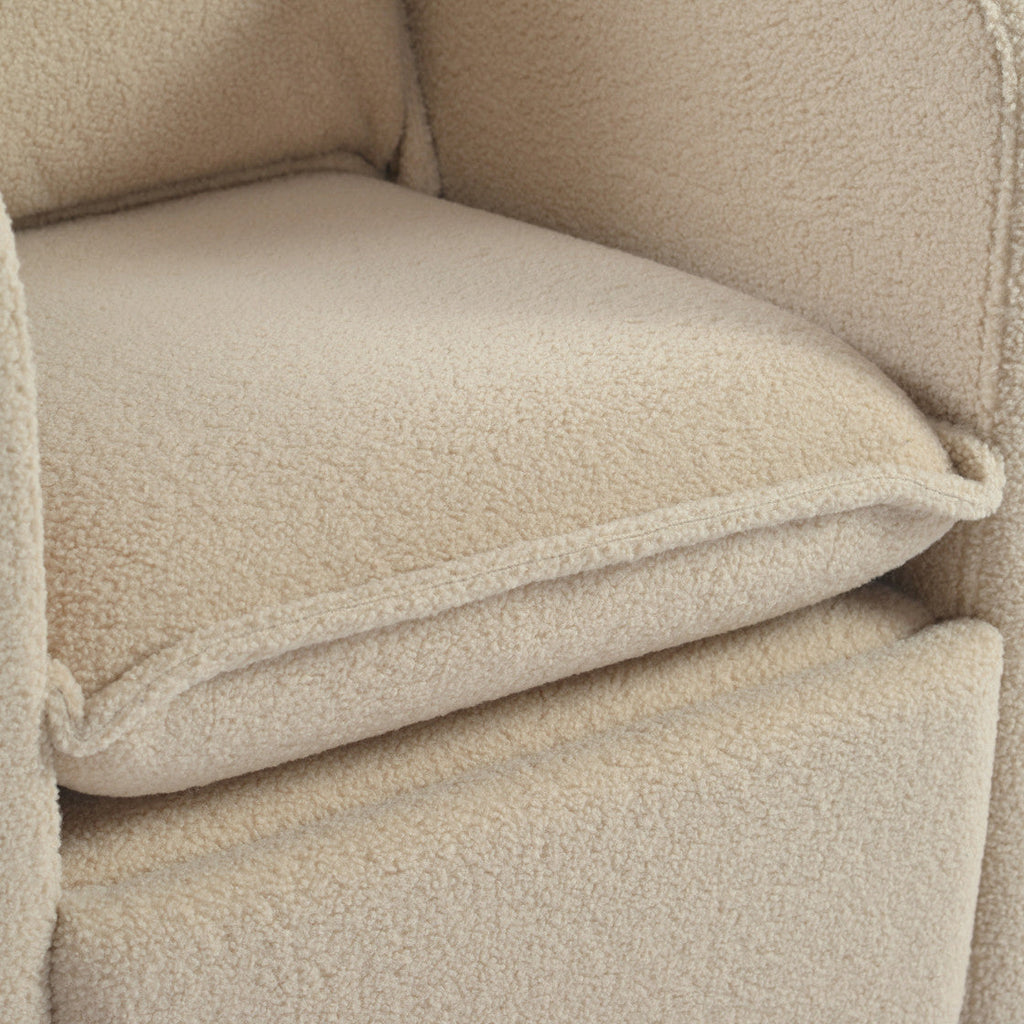 Bebe & Beyond Nestler 360 Reclining Nursing Chair - Oat Ted