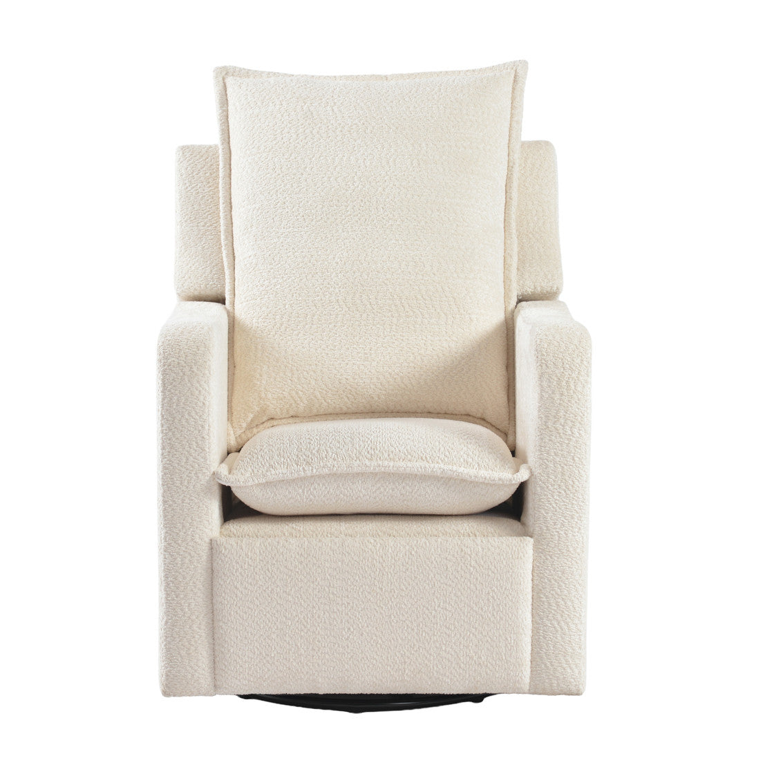 Bebe & Beyond Nestler 360 Reclining Nursing Chair - Off White Boucle - Nursing Chair