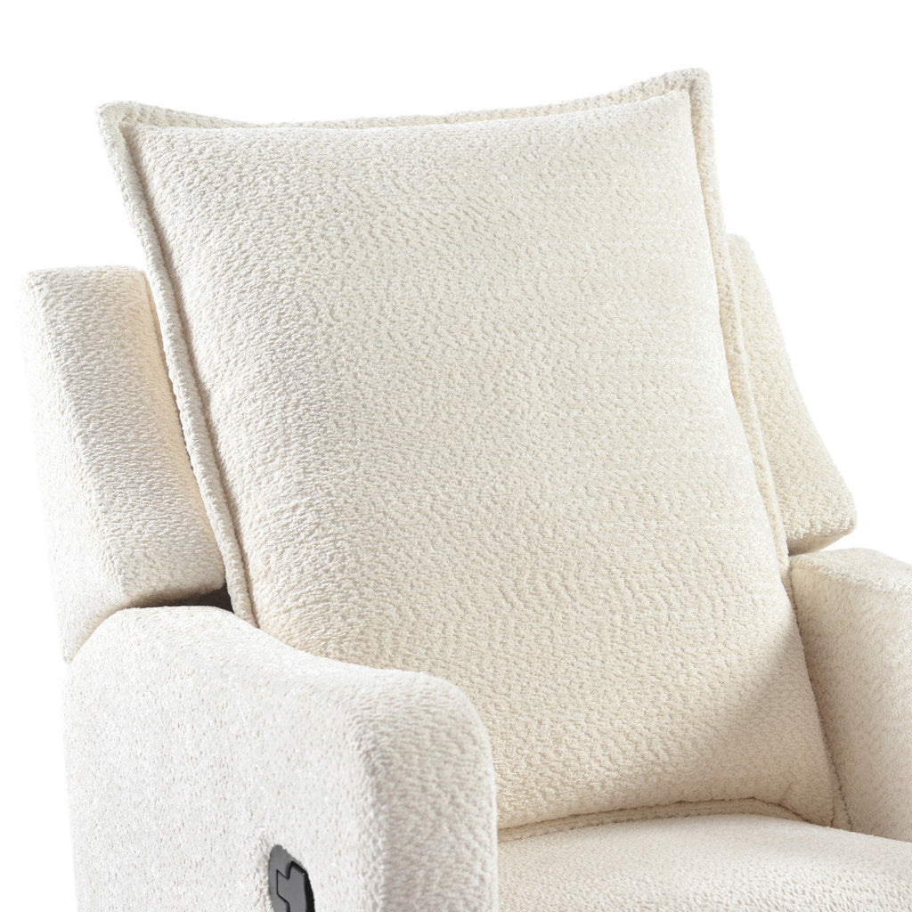 Bebe & Beyond Nestler 360 Reclining Nursing Chair - Off White Boucle - Nursing Chair