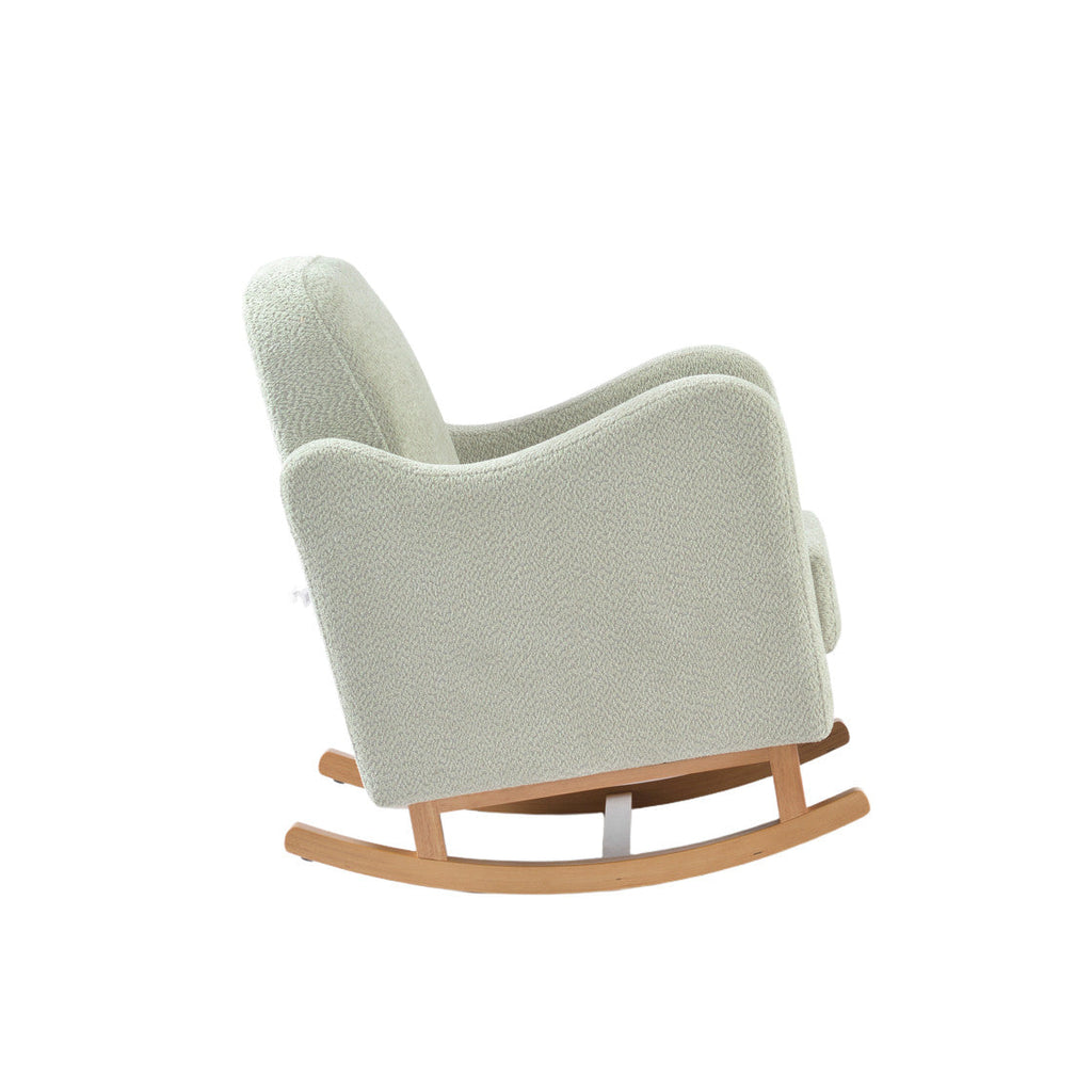 Bebe & Beyond Soother Nursing Chair - Sage Boucle