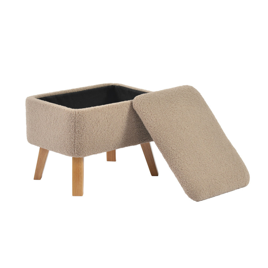 Bebe & Beyond Soother Nursing Chair & Stool - Biscuit Ted