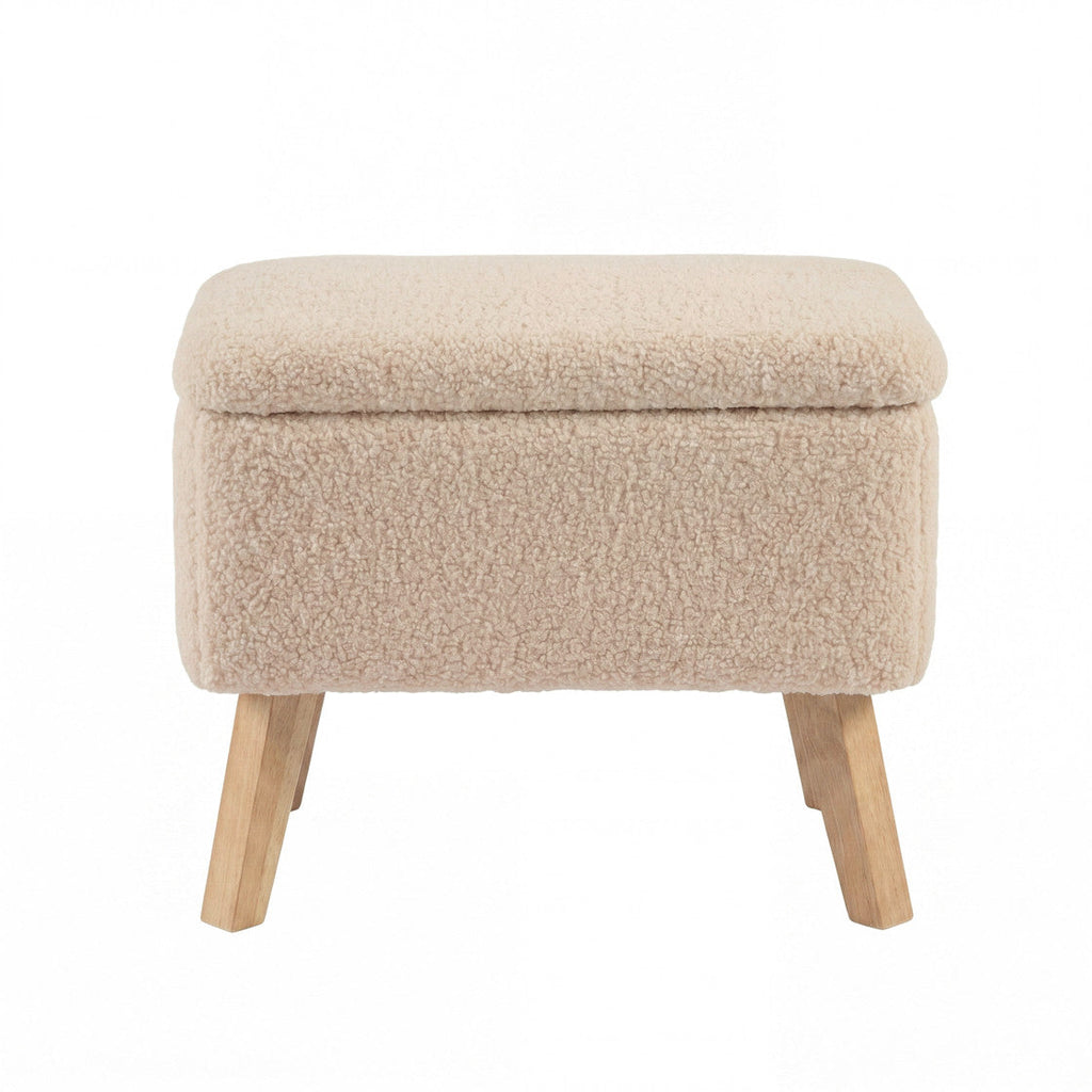 Bebe & Beyond Soother Nursing Chair & Stool - Oat Ted