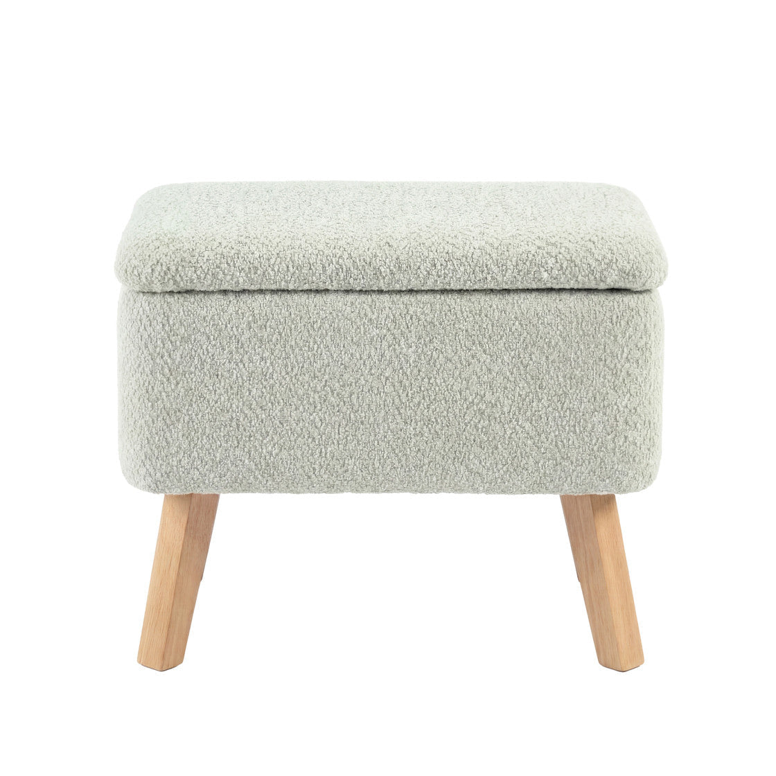 Bebe & Beyond Soother Nursing Chair & Stool - Sage Boucle - Nursing Chair