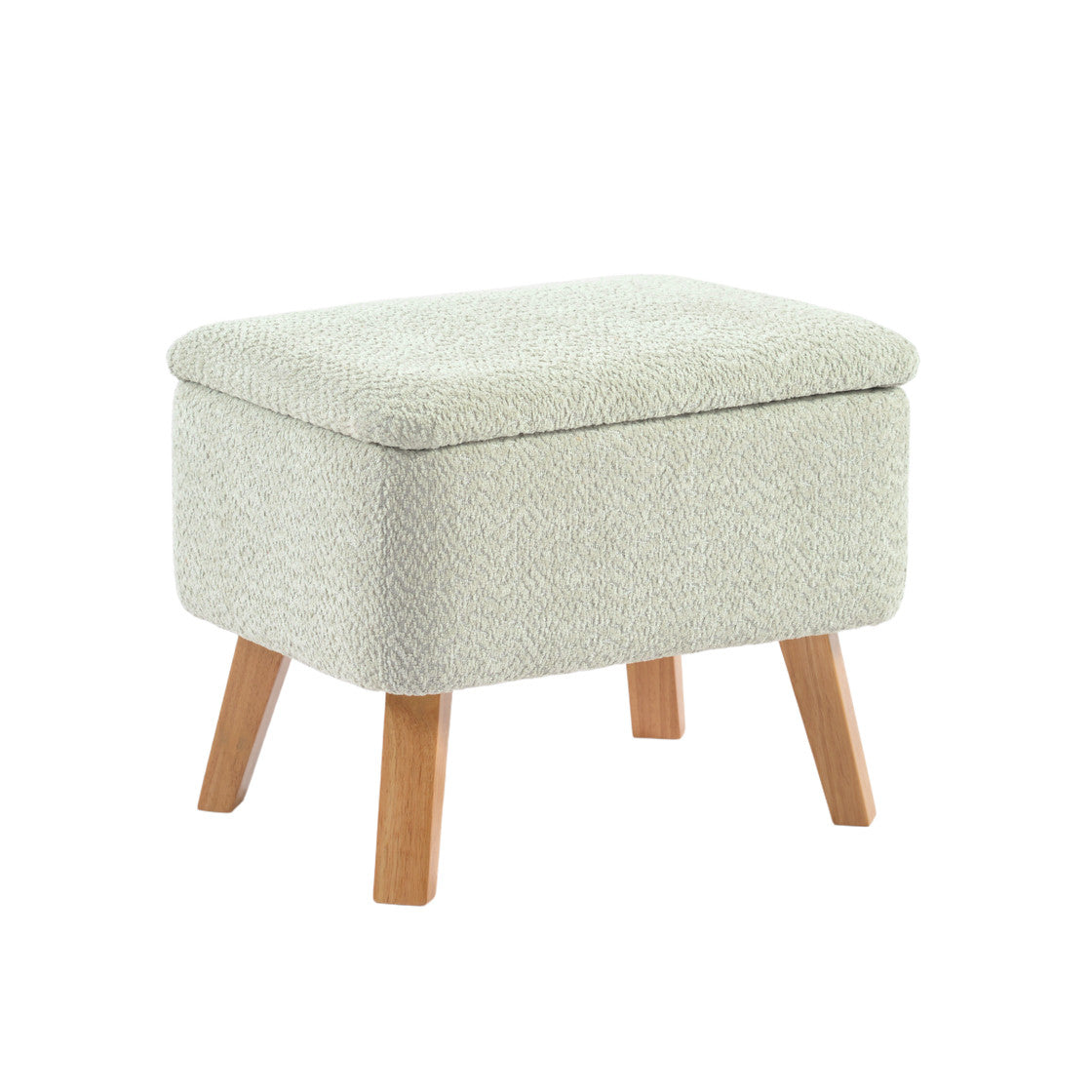 Bebe & Beyond Soother Nursing Chair & Stool - Sage Boucle