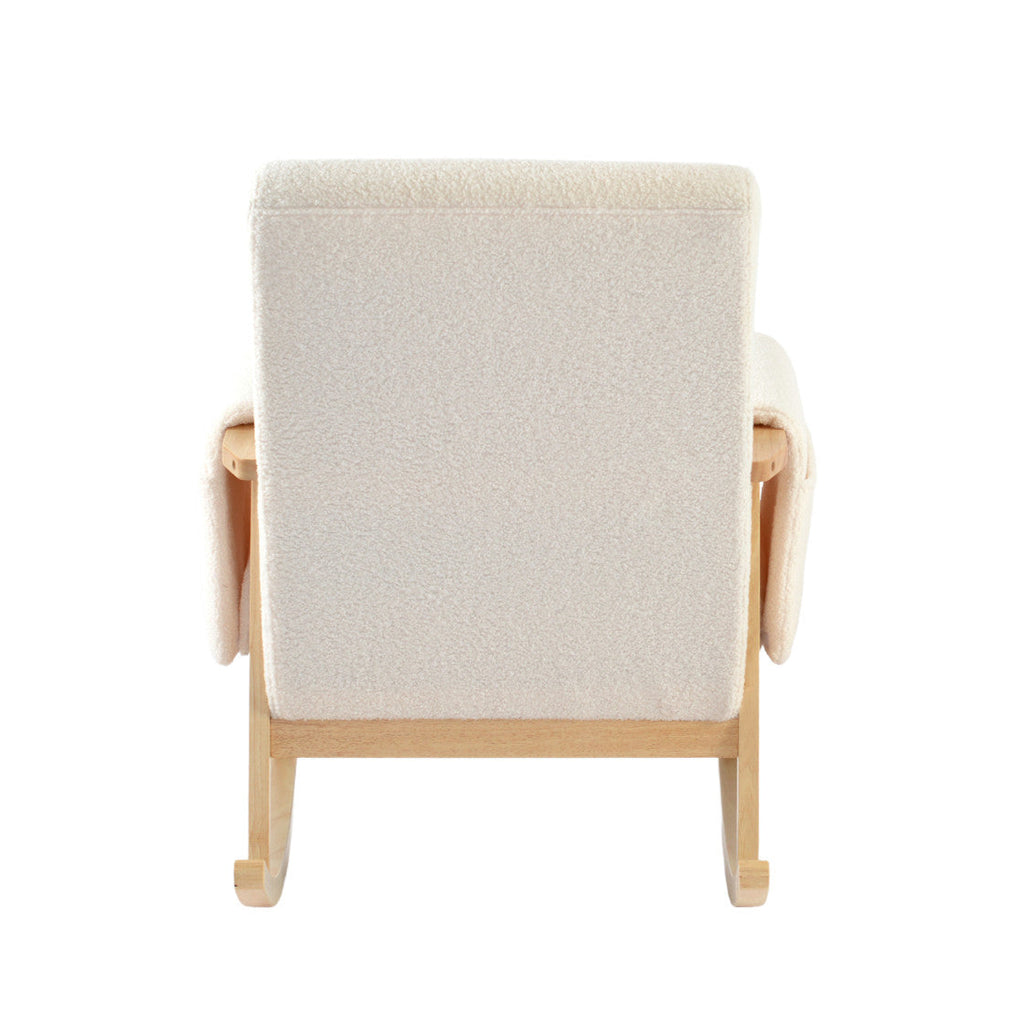 Bebe & Beyond Storyteller Nursing Chair - Off White Ted - Nursing Chair