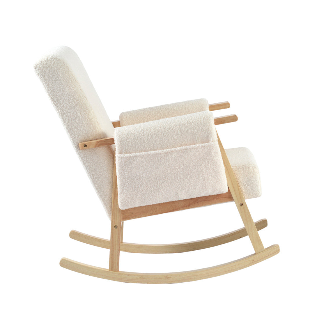 Bebe & Beyond Storyteller Nursing Chair - Off White Ted