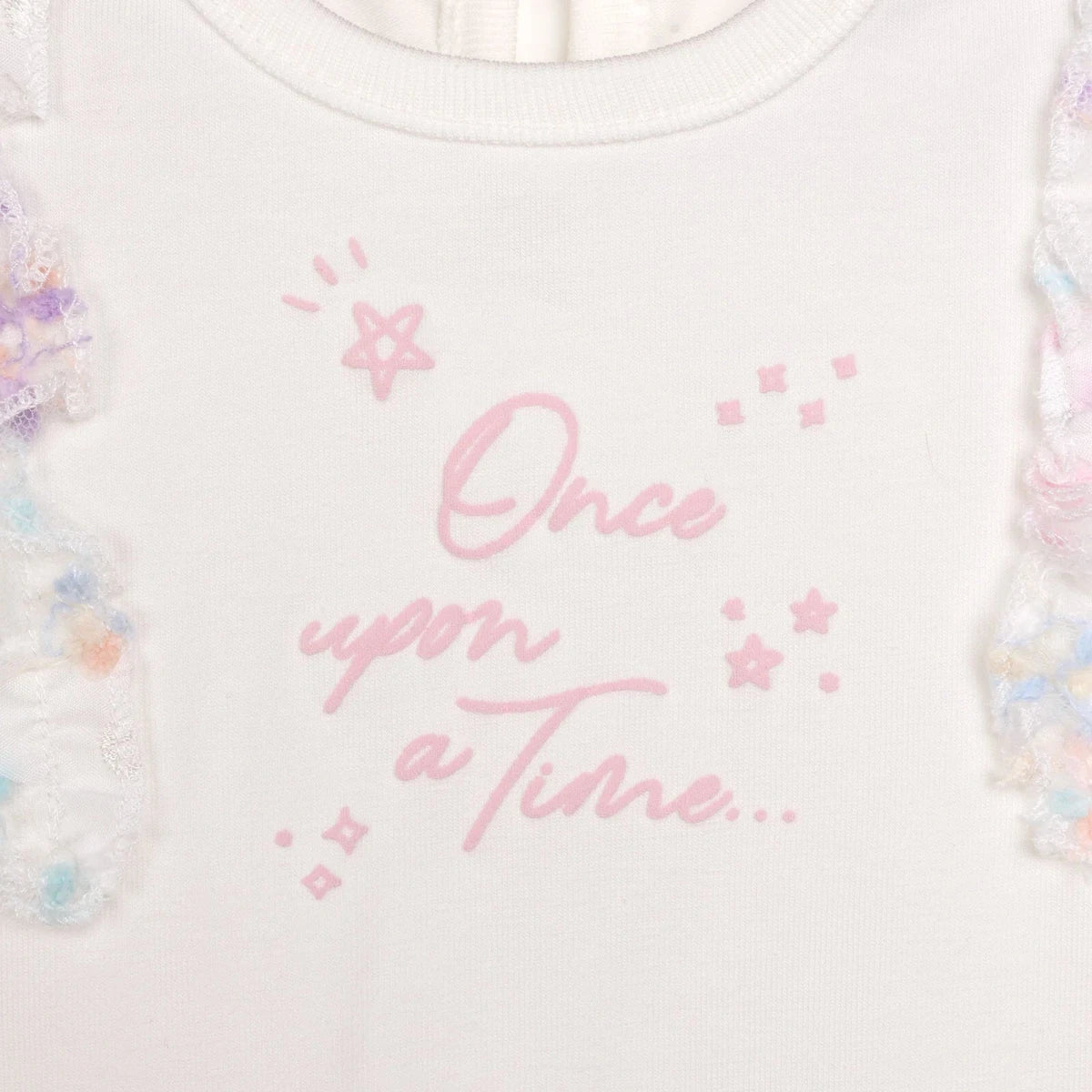 Bebetto Cute Fairy Girl Blouse - Skirt - Ecru - Baby Top & Skirt Sets