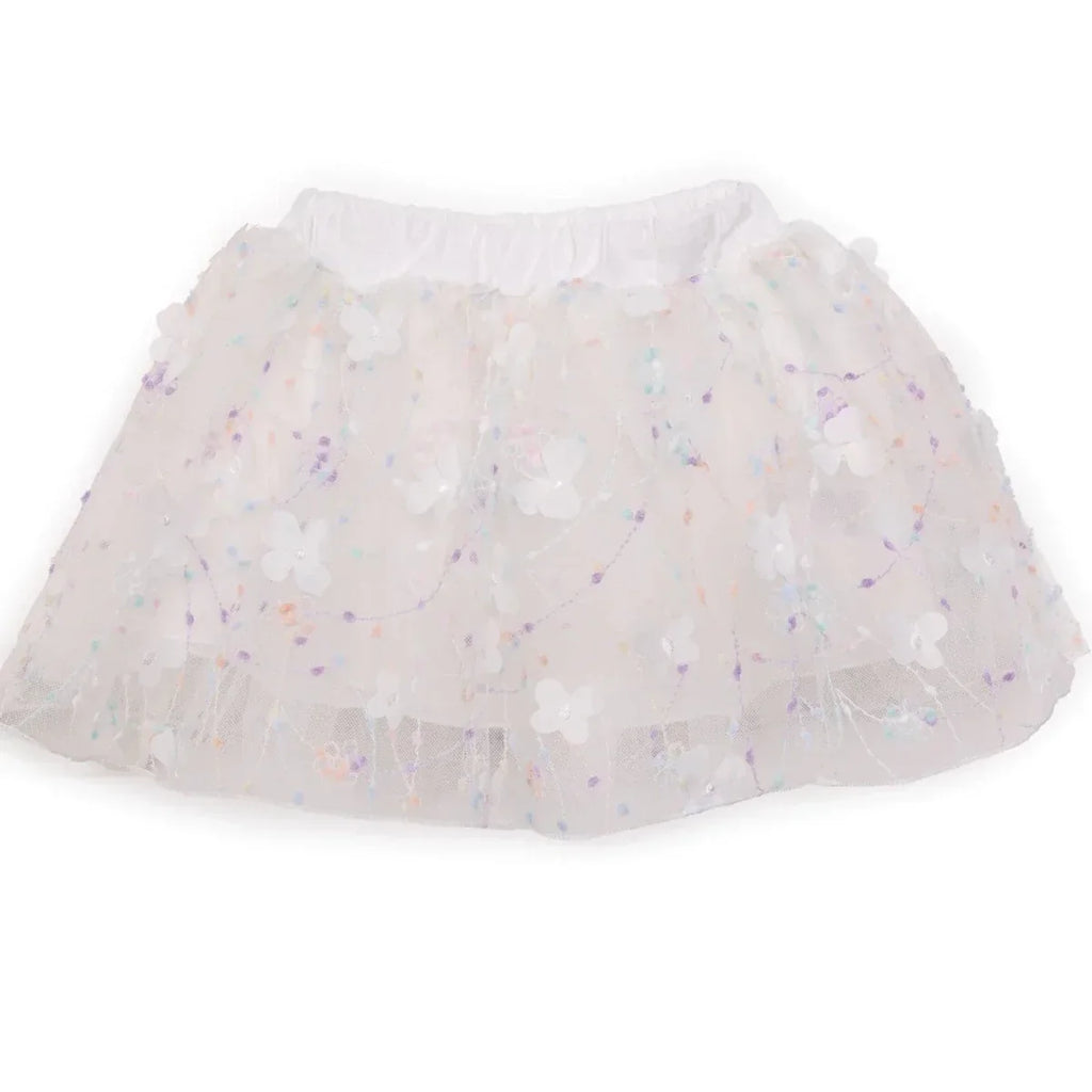 Bebetto Cute Fairy Girl Blouse - Skirt - Ecru - Baby Top & Skirt Sets