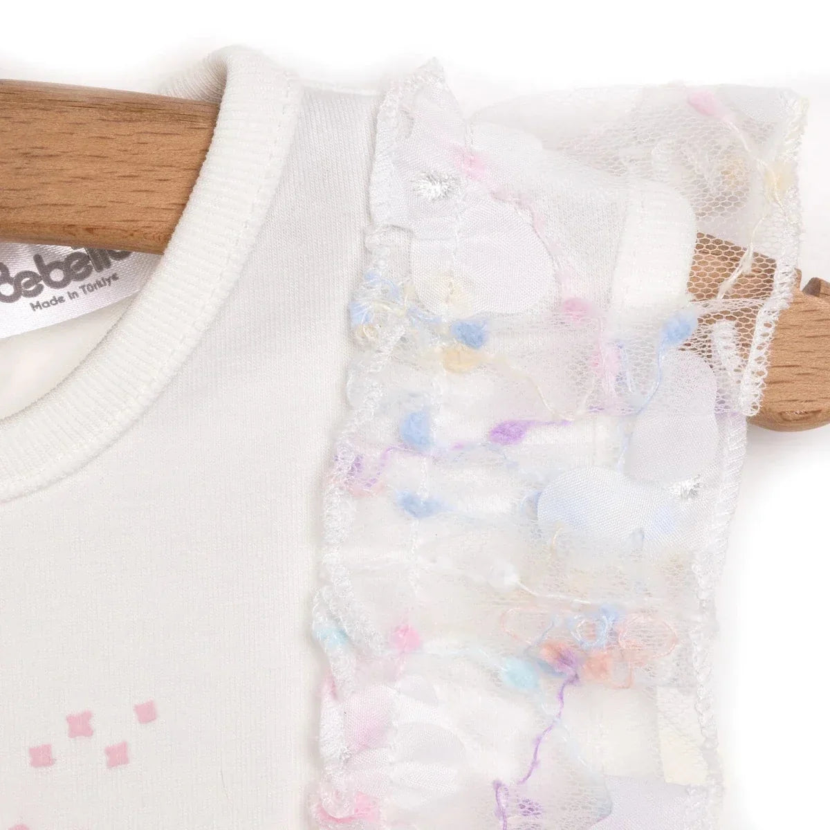 Bebetto Cute Fairy Girl Blouse - Skirt - Ecru - Baby Top & Skirt Sets