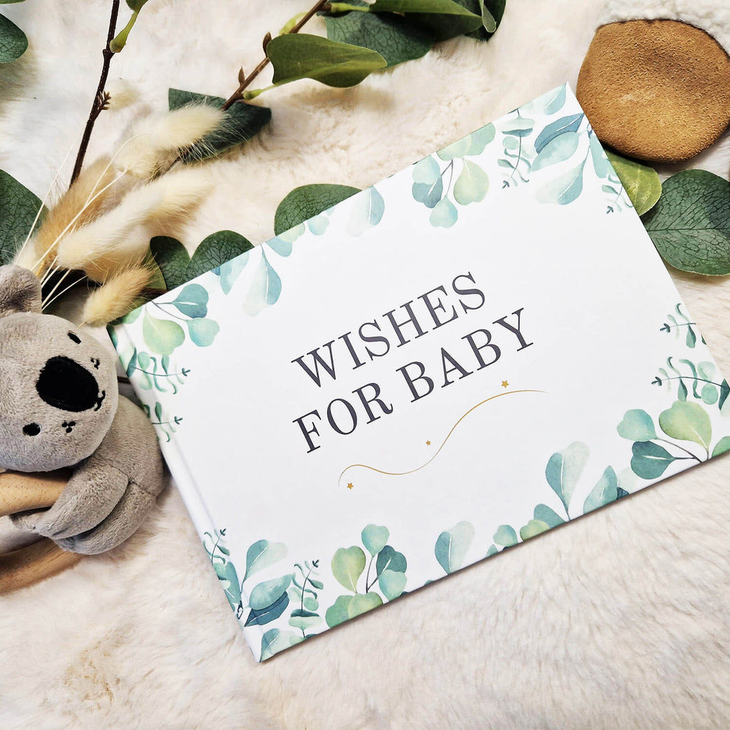 Best Wishes For Baby - Baby Shower Guestbook - Memory Book