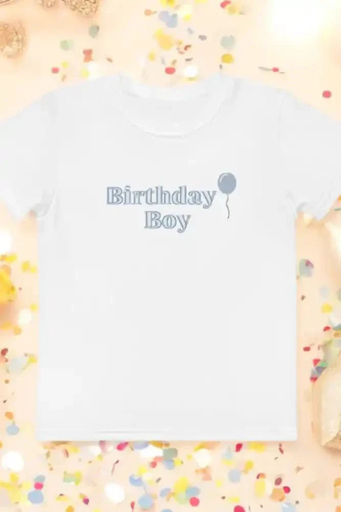 Birthday Boy T-Shirt Personalised - T-Shirts