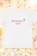 Birthday Girl T-Shirt Personalised - T-Shirts