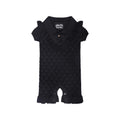 Black Baby Knitted Onesie - 68 / 6 mths - Bodysuit