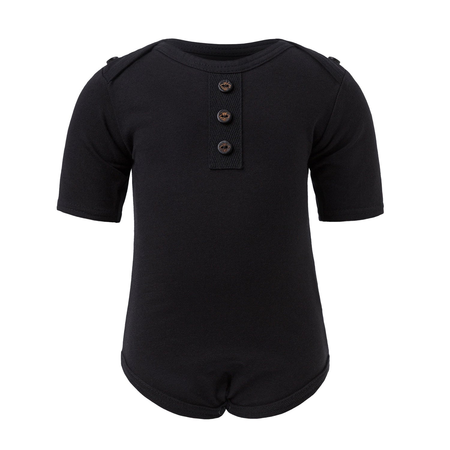 Black Baby Onesie - 68 / 6 mths / Black - Onesie