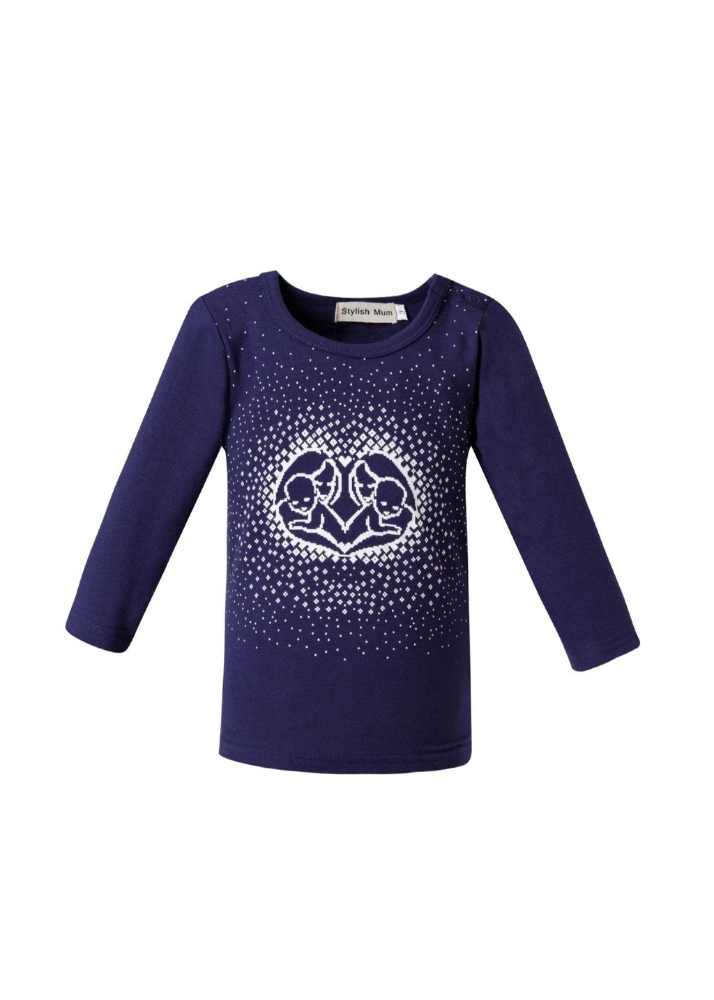 Blue Heart Child Cotton Top | Classic Cotton Baby