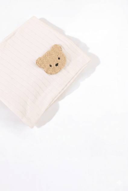 Boucle Bear Hat Super Soft Ribbed - Hats