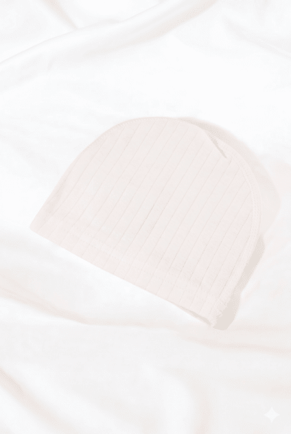 Boucle Bear Hat Super Soft Ribbed - Hats