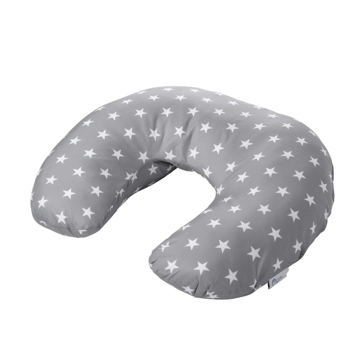 Breast Feeding Nursing Pillow  - Grey with Stars (COVER ONLY)-0